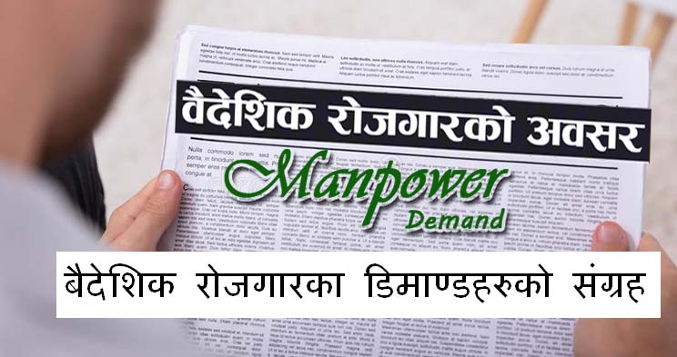 Read more about the article Manpower Demand of 15 Feb